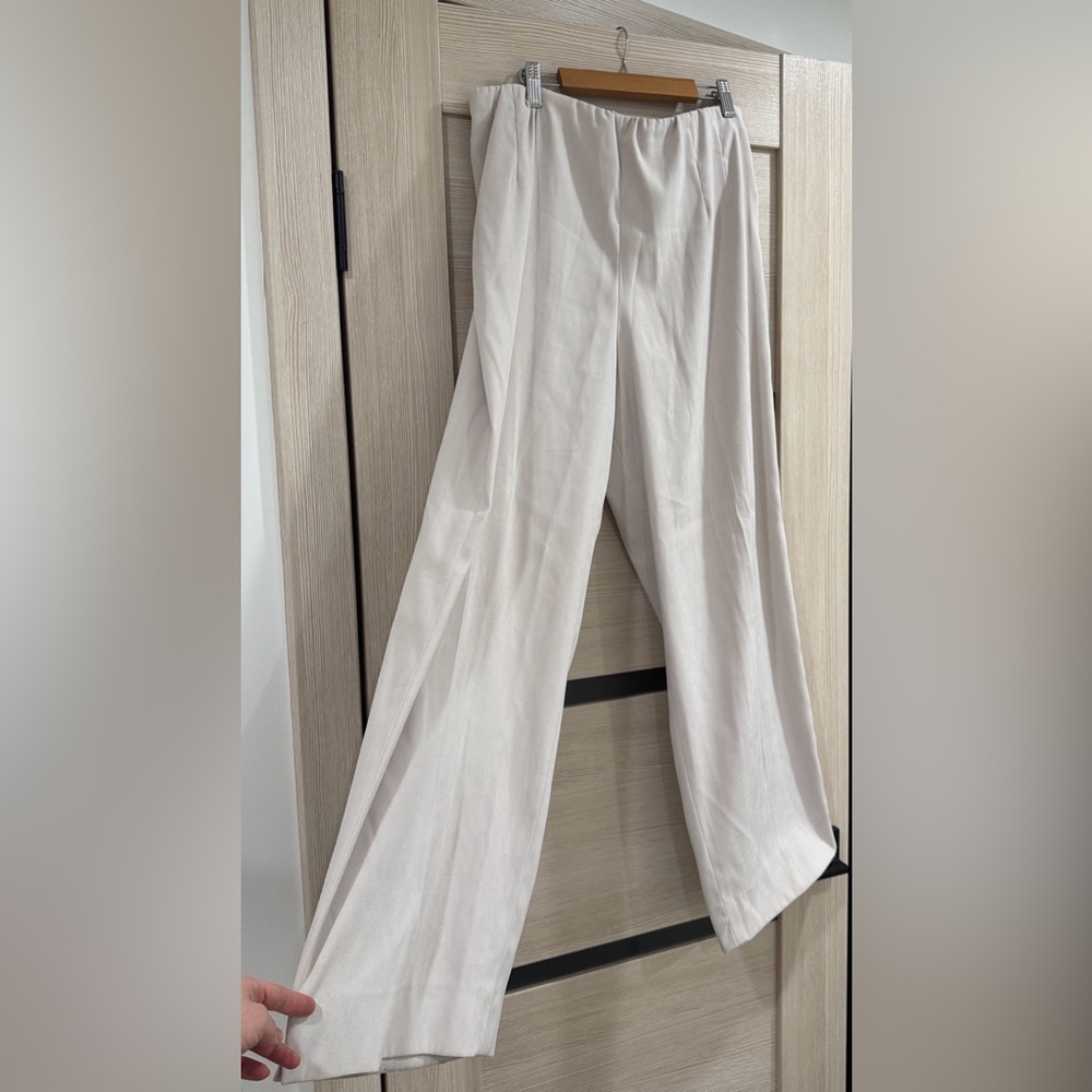 J. Jill Cream Wide Leg Pants
